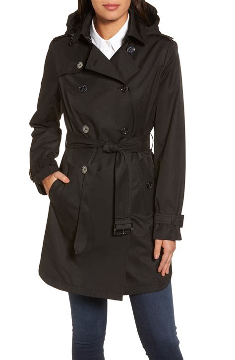 michael kors trench coat blush|michael kors trench coat nordstrom.